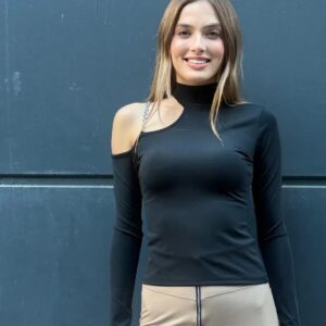 Haut Noir à Chaîne