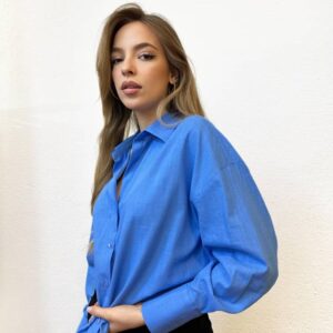 Chemise Bleu Vif