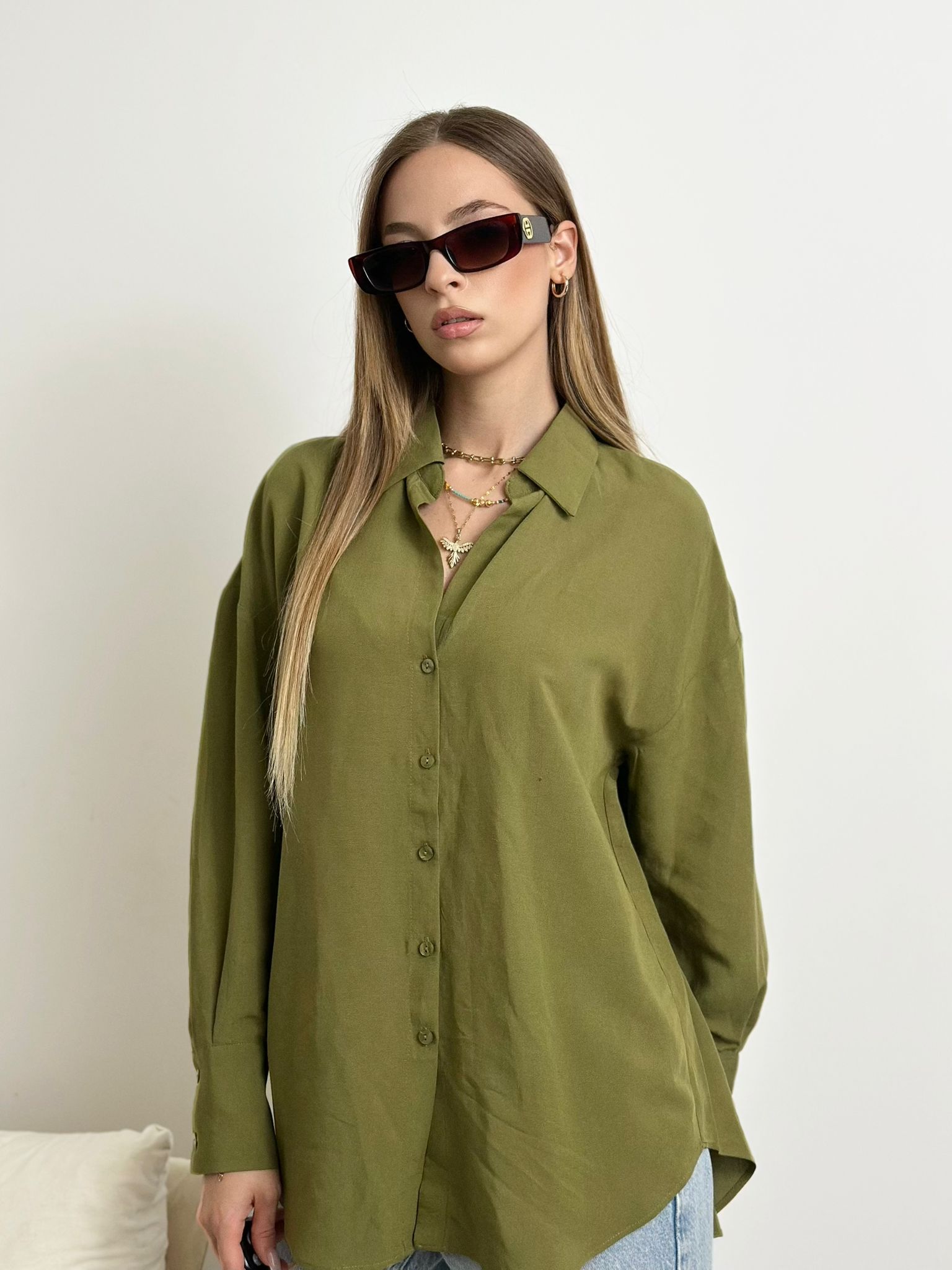 Chemise Vert Olive
