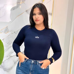 Body Bleu Marine "alo"